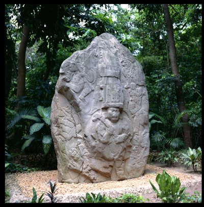 Estela 2, Período Preclásico de Olmec